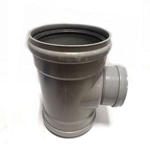 PVC t-stuk 90 graden 3x manchet 
