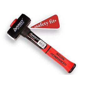 Vuisthamer D6475 Everestd met premium glasfiber steel rood 1000gr.