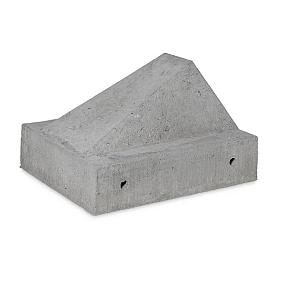 Bermblok groot 60x50x40 cm, grijs