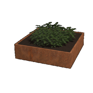 Corten plantenbak Miami 
