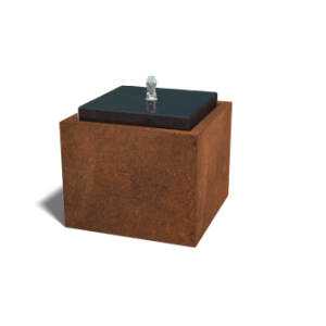 Corten waterornament exclusief LED-verlichting