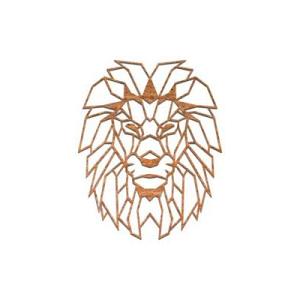Cortenstaal wanddecoratie Lion 1.0 Small
