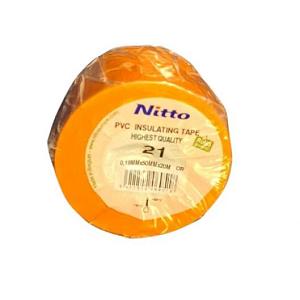 PVC isolatietape oranje 50mm 20 meter