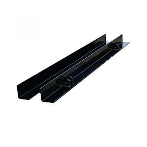 Zichtlijsten set (2 stuks) tbv enkele aluminium poort