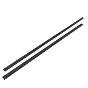 Aluminium start/stop horizontaal - antraciet