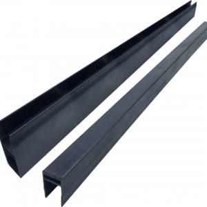 Aluminium start/stop verticaal - Antraciet