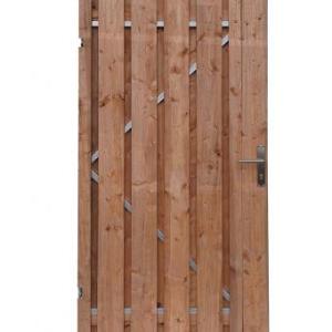 Tuinpoort douglas hout incl. gegalvaniseerd frame en stelogen