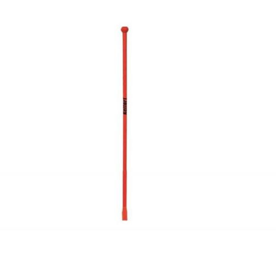 Stootijzer recht Kelfort lange beitel en knop rood 1400x28mm