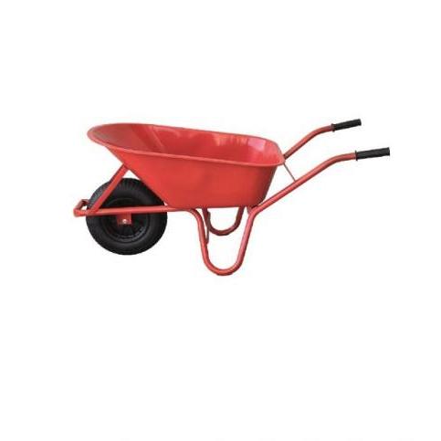 Kruiwagen Kiga Kelfort 1,2mm rood 4PLY 80 liter