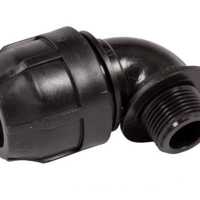 Tyleen klem knie met uitwendige draad 40mm 1 inch