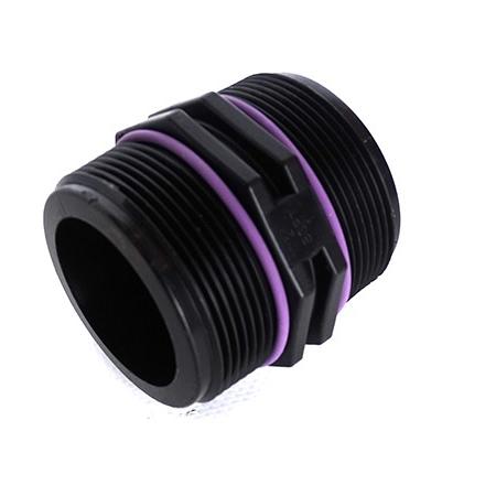 Self-seal nippel 2x buitendraad 2 x 2 inch