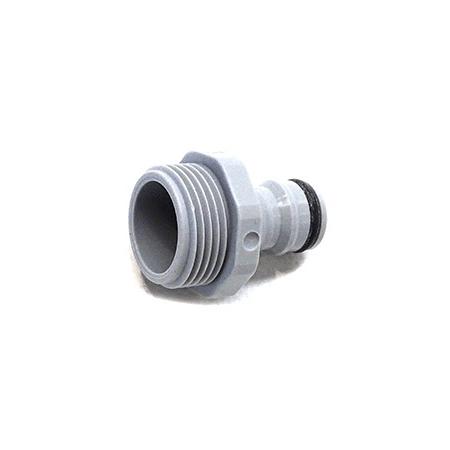 Siroflex insteeknippel met buitendraad PVC 3/4 inch