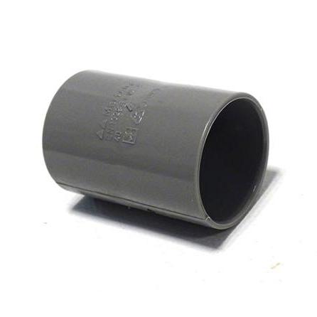PVC verbindingsstuk 2x lijmmof 40mm