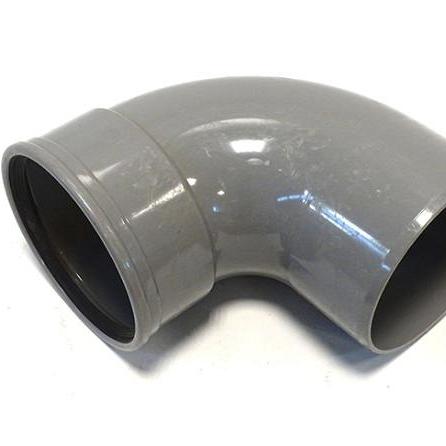 PVC bocht 90 graden manchet/spie 160mm