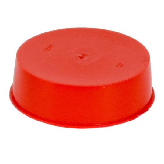 Speciedeksel 50mm rood