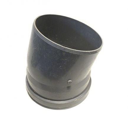 PVC bocht 15 graden manchet/spie 315mm