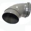 PVC bocht 90 graden manchet/spie 500mm
