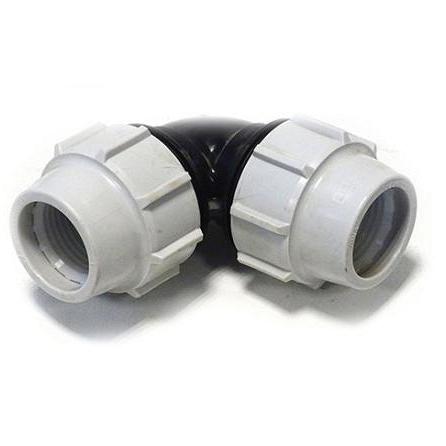 Tyleen knie koppeling 90 graden 40mm
