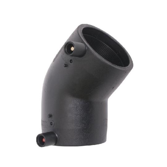 Elektrolas knie 45° KIWA-200mm