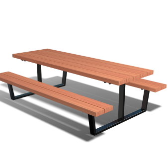 Picknicktafel Georgia Type S Zwart