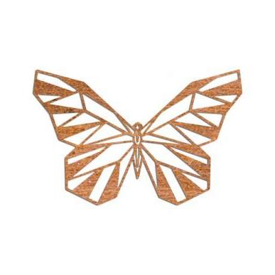 Cortenstaal wanddecoratie Butterfly 2.0 Large