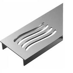 Ultra Drain Silverline Wave Rooster 120 cm