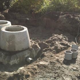 Opzetstuk tbv betonnen septic 6000 of 7500 liter rond 800/625, 30cm dik