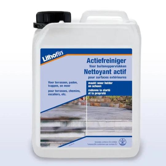 Krachtige buitenreiniger - Lithofin Actiefreiniger 2,5 liter