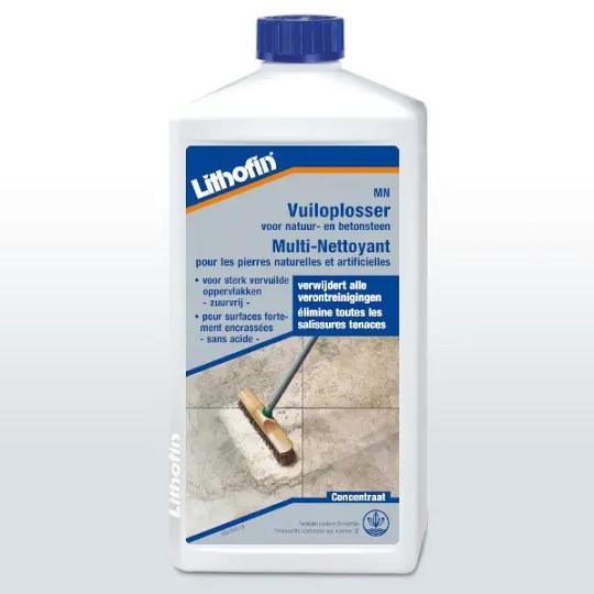 Grondige reiniger voor marmer en natuursteen - Lithofin MN Vuiloplosser 1 liter