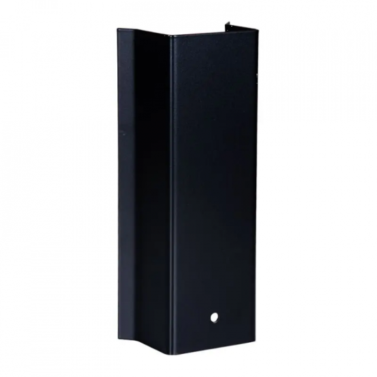 Beschermkap zwart RVS voor tuinpaal stopcontact pro