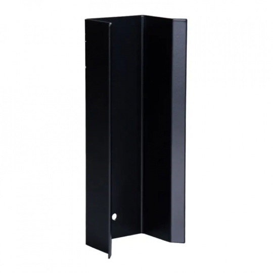 Beschermkap zwart RVS voor tuinpaal stopcontact pro