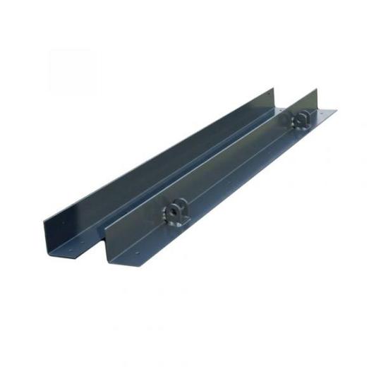 Muurplaatscharnier / muurplaataanslag tbv aluminium poort