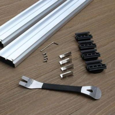 WPC Onderligger Aluminium 3 meter