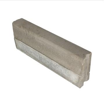 Trottoirband 13/15x25x100 cm vb KOMO grijs