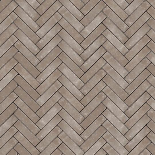 Gebakken Waalformaat Triton 200x50x60mm getrommeld Bruin