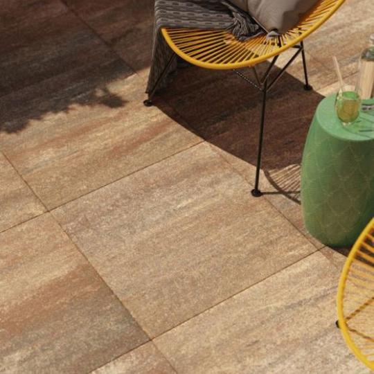 Terras+ Tegel 60x60x4 cm Omber