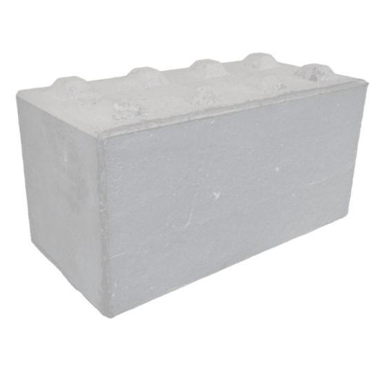 Betonblok LxBxH 160x80x80cm met noppen, zonder lepelgaten