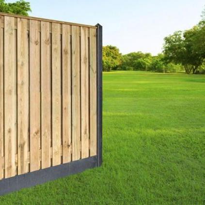 Tuinscherm 19 planken geïmpregneerd naaldhout 180x90cm (bxh)