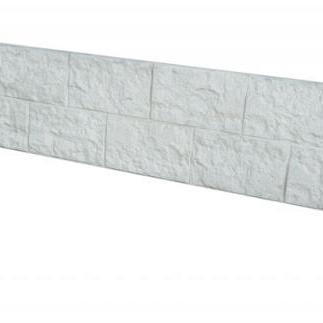 Betonplaat tweezijde elbe motief wit 184x36x4,8cm (lxbxd)