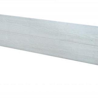 Betonplaat tweezijde hout motief wit 184x36x4,8cm (lxbxd)