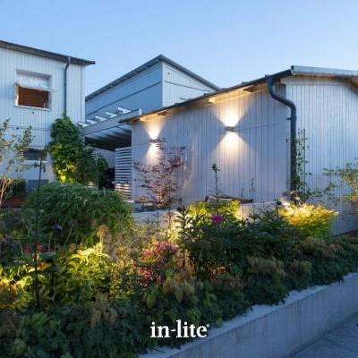 Inlite Ace Up-Down 100-230V Rose Silver