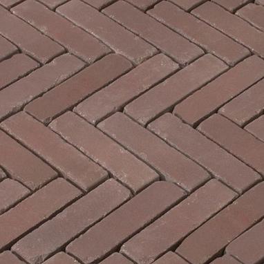 Gebakken Waalformaat Klassiek roodbruin 200x50x60mm getrommeld roodbruin