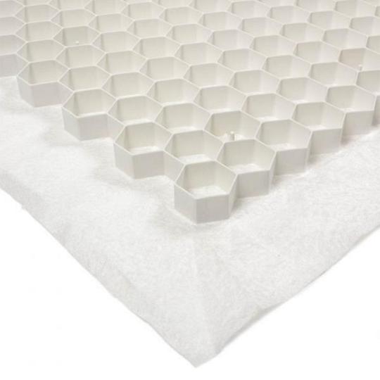 EuroGravel Plus splitplaten 120x100x3cm Wit