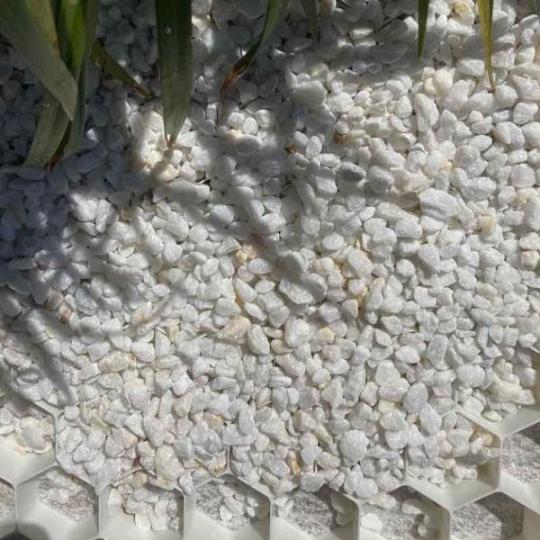 EuroGravel Plus splitplaten 120x100x3cm Wit