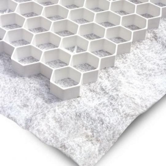 EuroGravel Pro splitplaten 119x78,6x3cm Wit