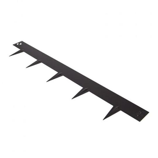 Multi-edge METAL 100x17,5x0,1cm Zwart
