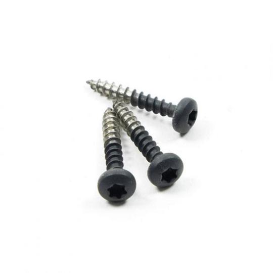 Multi-edge ECO RVS schroeven 100 stuks Zwart