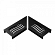 Ultra Drain Blackline Wave Rooster L-hoek 6.5x15x2cm