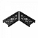 Ultra Drain Blackline Designo Rooster L-hoek 6.5x15x2cm