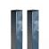 WPC schutting Aluminium paal incl. paalkap 7,5x7,5x270 cm - Antraciet